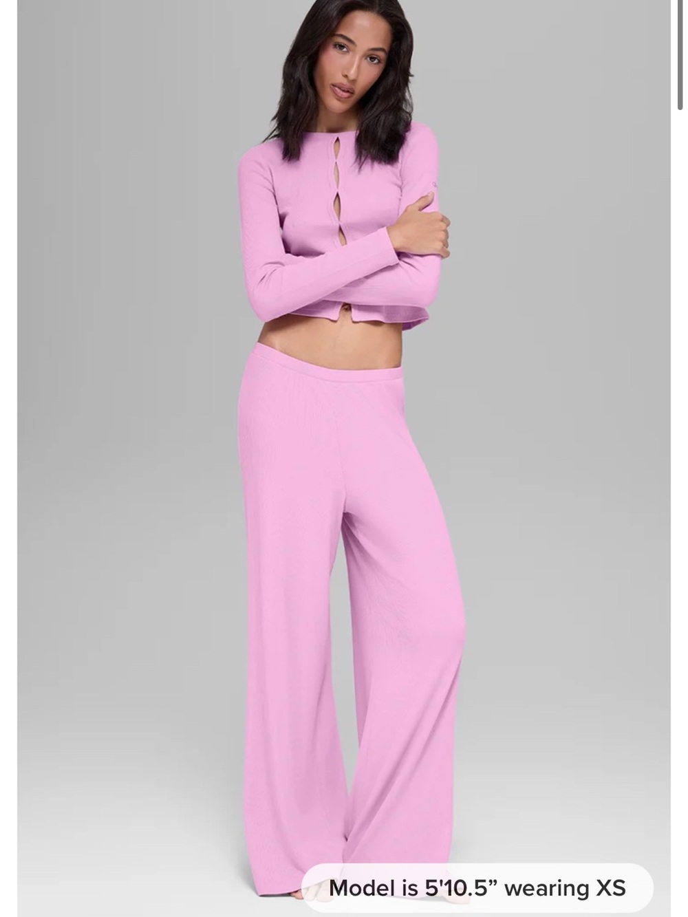 Alo midrise Dreamlight Pants - candy heart pink